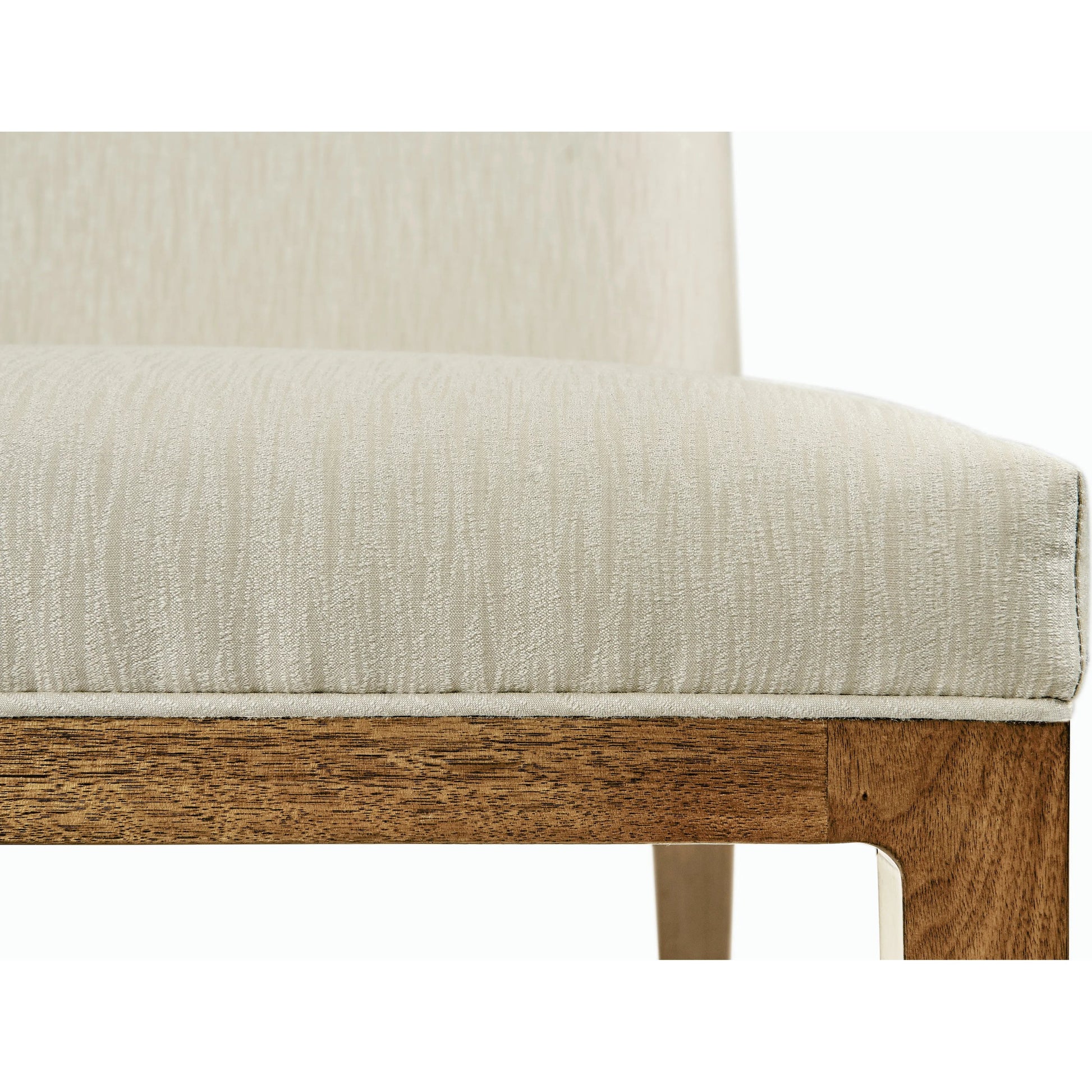 Toulouse Side Chair by Jonathan Charles in walnut. Made from american walnut in a modern style.