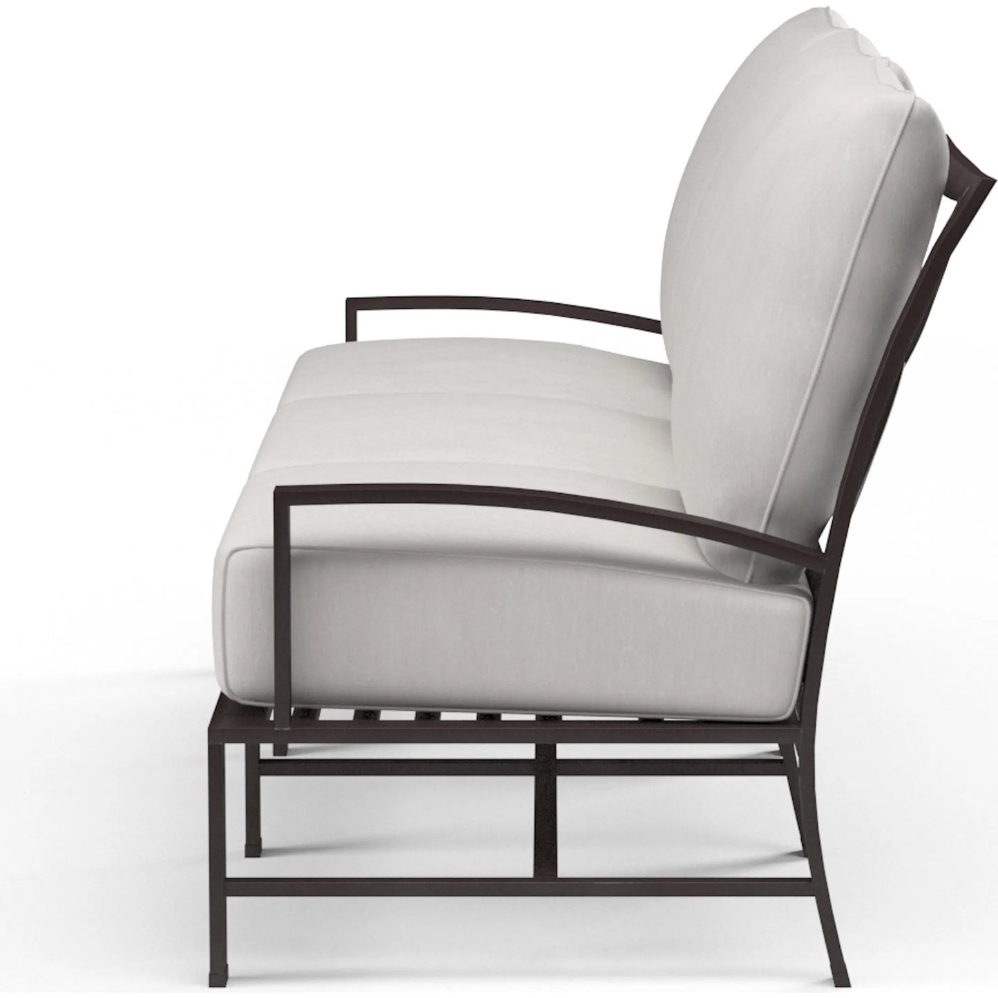 002 SI-2167002 | Additional Silo | La Outdoor Jolla Sofa by Sunset West in espresso. Made from aluminum in a modern style.