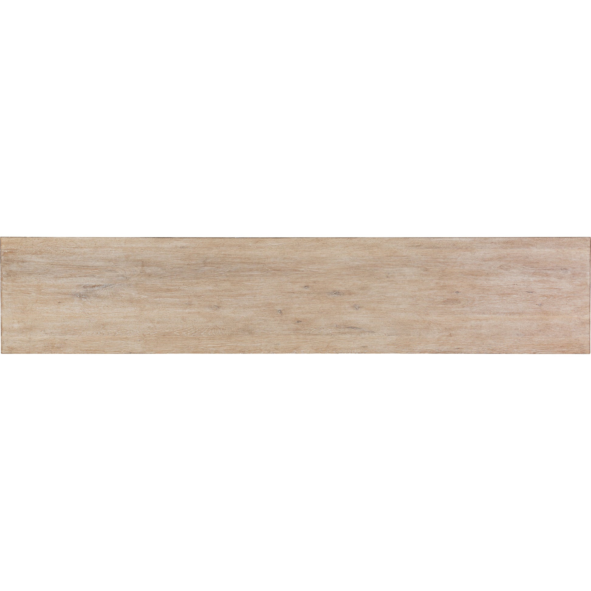 Commerce & Market Modern Console by Hooker Furniture in light wood. Made from clean acacia solids in a coastal style.