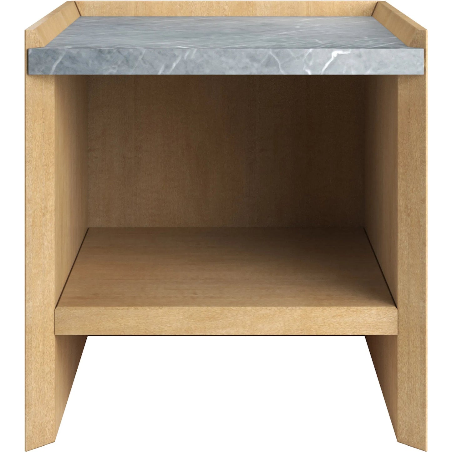 001 SI-2447943 | Additional Silo | Loft End Table by A.R.T. Furniture in natural maple. Made from poplar, rubberwood, figured maple, marble in a modern style.