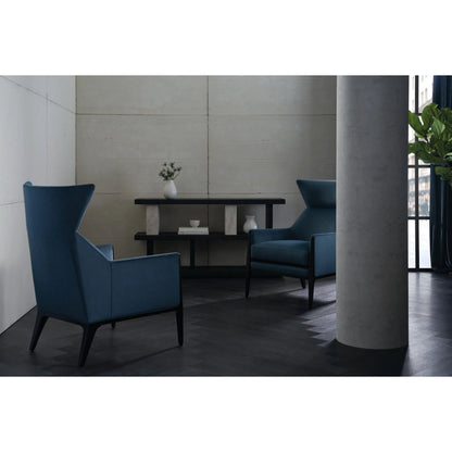 Boundless Chair by Caracole in satin ebony. Made from birch in a modern style.