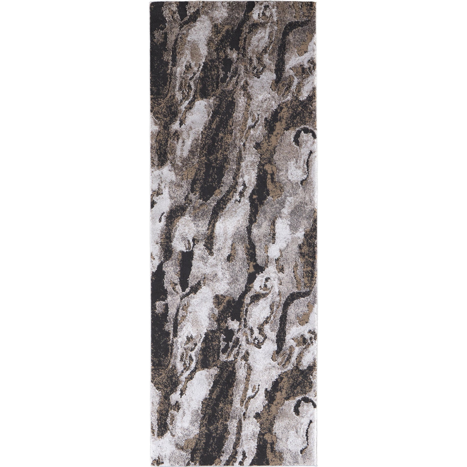 Vancouver Transitional Rug - 39FGF by Feizy in ivory, brown, taupe. Made from polypropylene, polyester in a unique style.