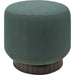 Jayde Ottoman - 528989 by Surya in brushed. Made from polyester, acacia, polyurethane foam in a modern style.