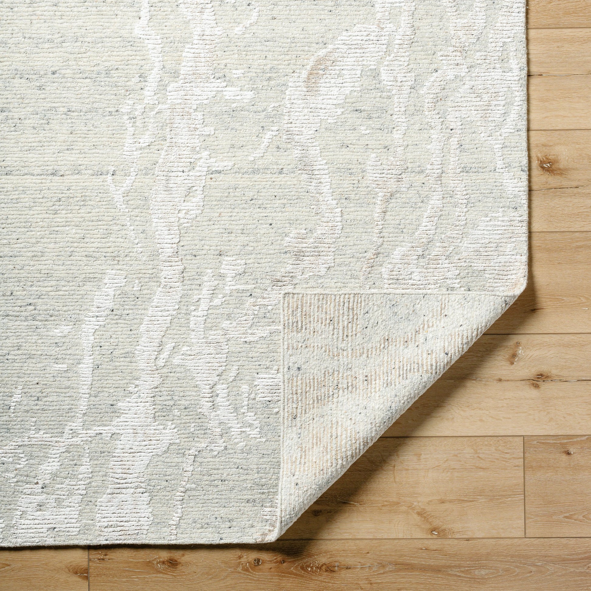 Jaylin JYL-2301 Rug by Surya in ivory, sandstone, blush, cream. Made from face: 60% wool, 40% tencel, warp: 100% wool in a unique style.
