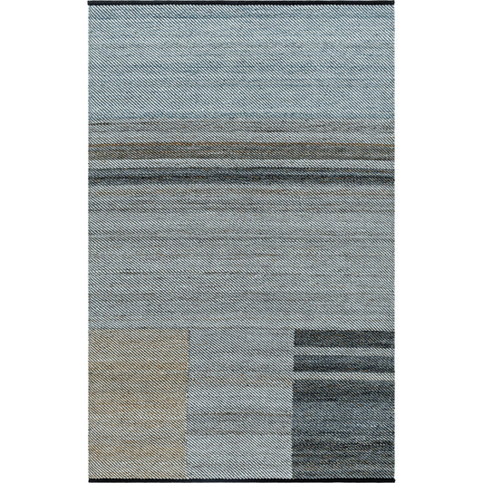 Jocelyn Rug - 484373 by Livabliss in grey, metallic - silver, slate, sage, charcoal. Made from recycled pet yarn in a unique style.