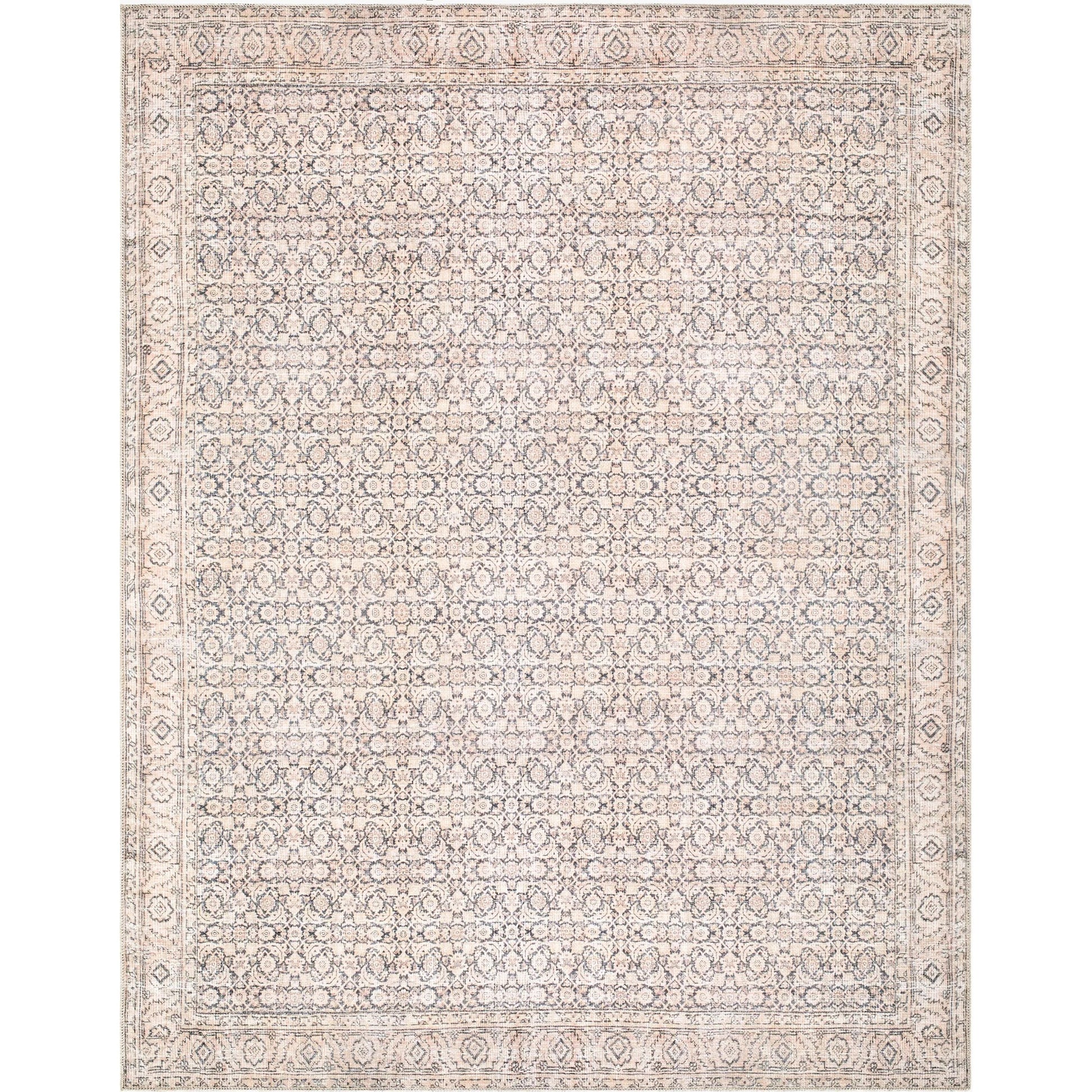 Sylvia JYSL-2301 Rug by Livabliss in beige, slate, gray, ivory, taupe. Made from chenille-polyester in a unique style.