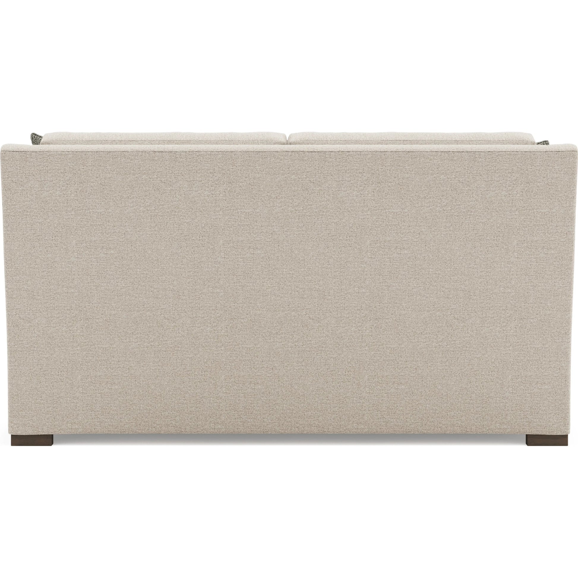Keirnan Fabric Loveseat by Bernhardt in beige, tan. Made from fabric in a unique style.