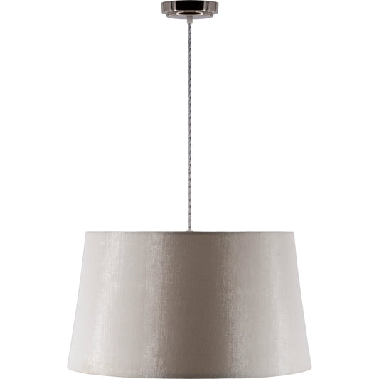 Jazlyn Ceiling Light - 24864 by Surya in light grey, medium grey and powder coated. Made from cotton, fabric, metal in a modern style.