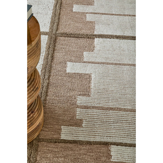 Winston Geometric WNS8B01F Rug by Feizy. Made from wool in a unique style.