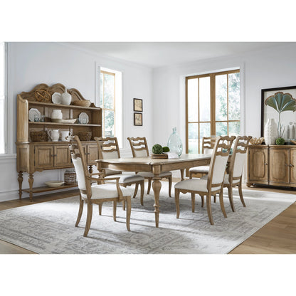 Weston Hills Upholstered Arm Chairs by Pulaski Furniture in flax seed. Made from hardwood solids, hickory veneers in a traditional style.