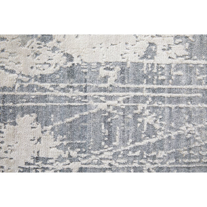Eastfield Rug - 69A0F by Feizy in gray. Made from wool, viscose in a unique style.