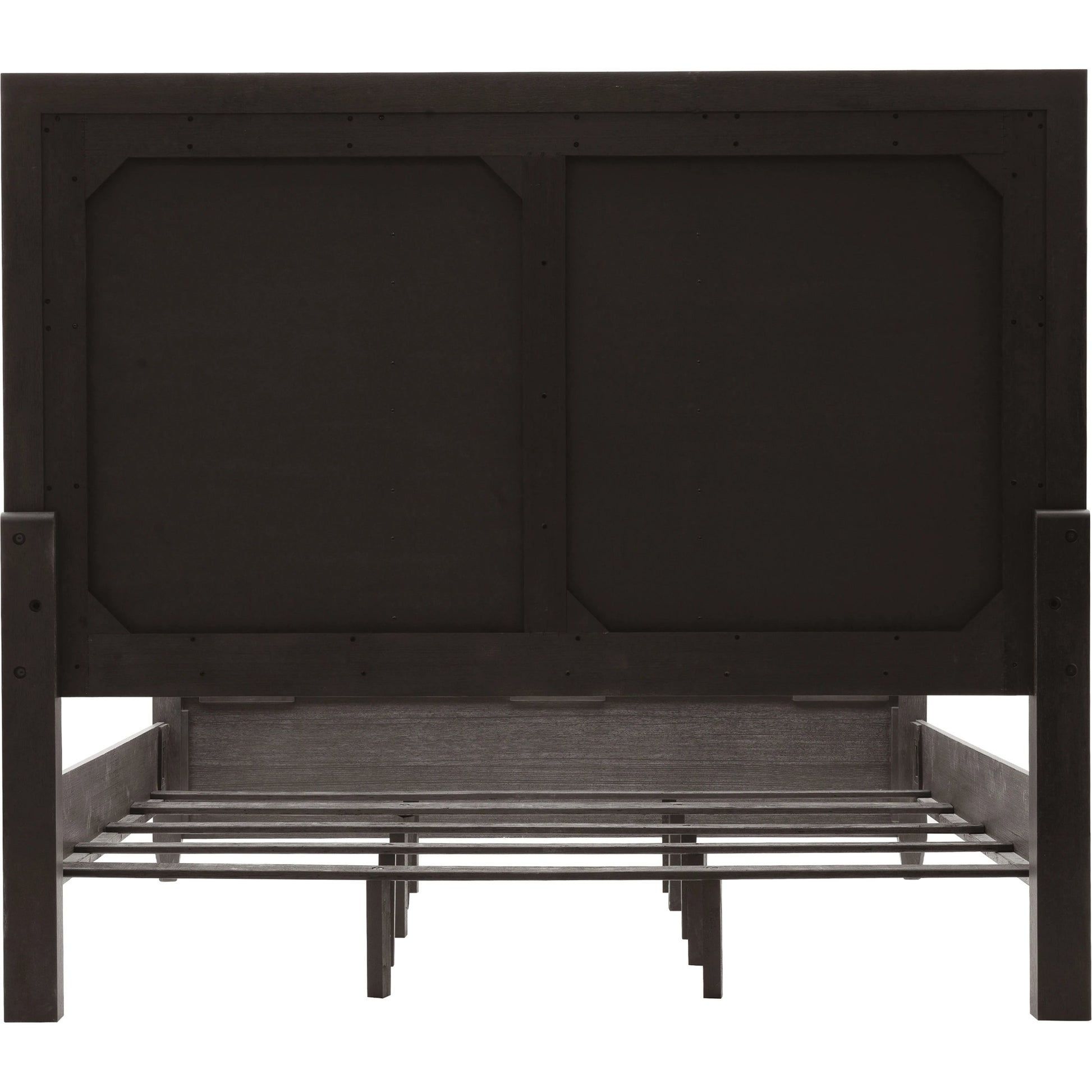 West End Loft Upholstered Bed by Pulaski Furniture in tuxedo. Made from rubberwood in a modern style.
