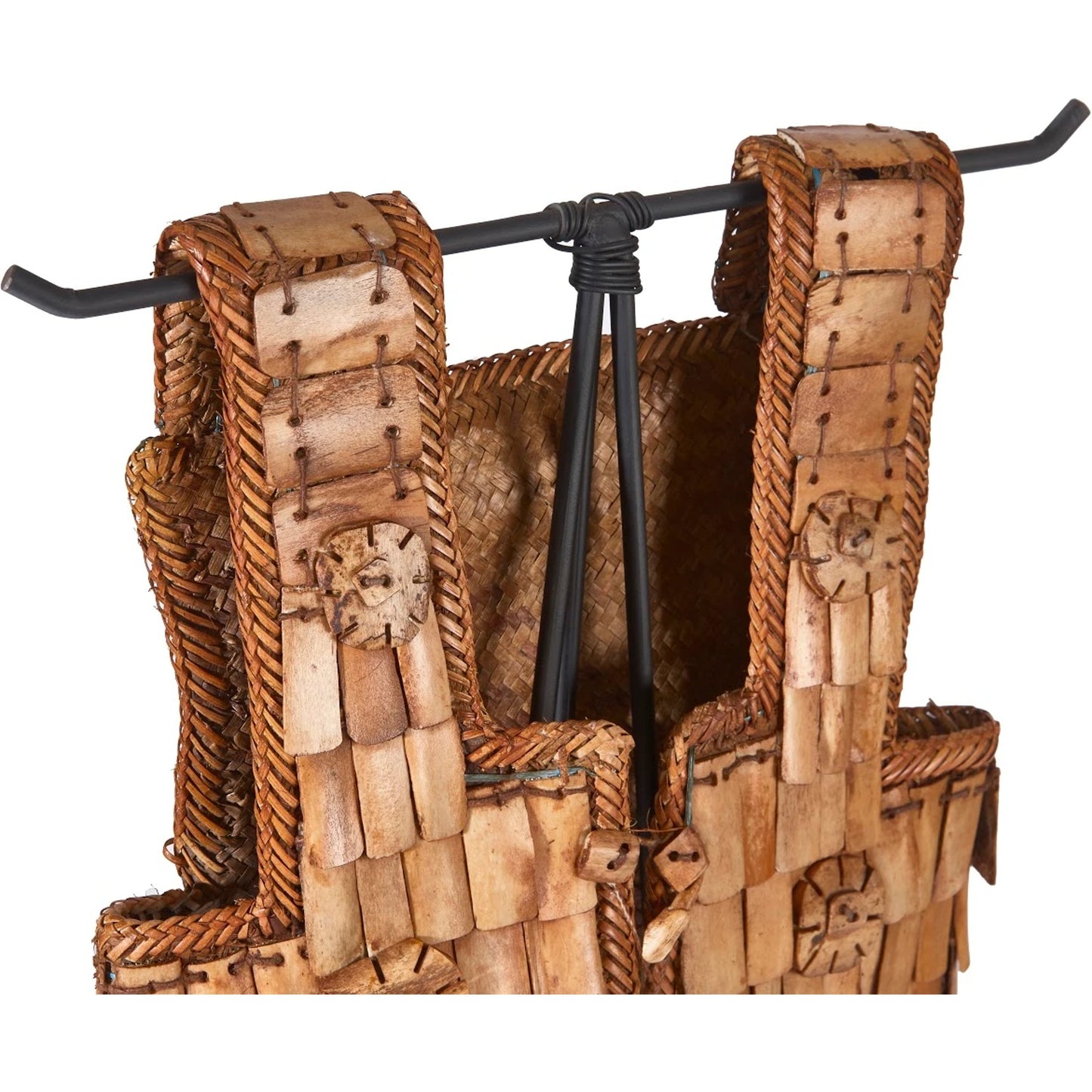 002 SI-1790241 | Closeup | Sulawesi Armor by Phillips Collection in assorted. Made from natural fibers metal in a eclectic & global style.