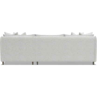 Joli 2-Piece Fabric Sectional by Bernhardt in wdf, 789 portobello. Made from unique in a unique style.