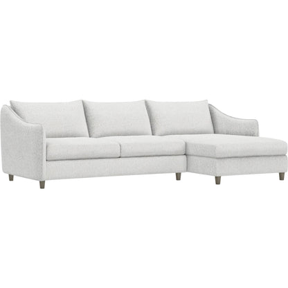 Joli 2-Piece Fabric Sectional by Bernhardt in wdf, 789 portobello. Made from unique in a unique style.