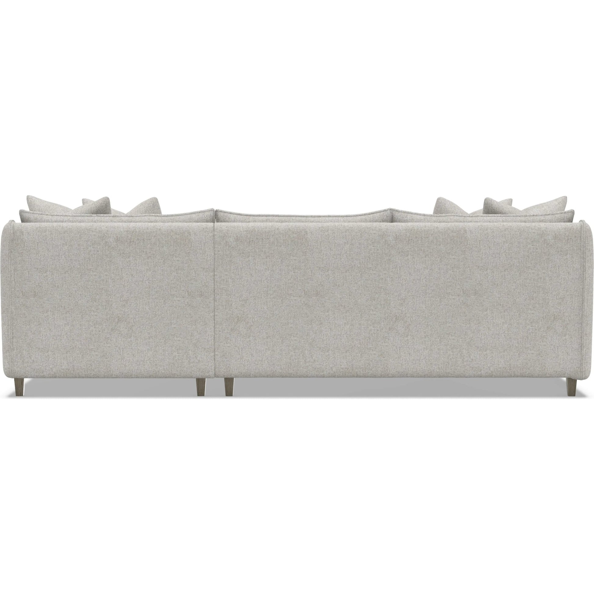 Joli 2-Piece Fabric Sectional by Bernhardt in wdf, 789 portobello. Made from unique in a unique style.
