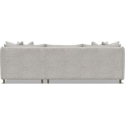 Joli 2-Piece Fabric Sectional by Bernhardt in wdf, 789 portobello. Made from unique in a unique style.
