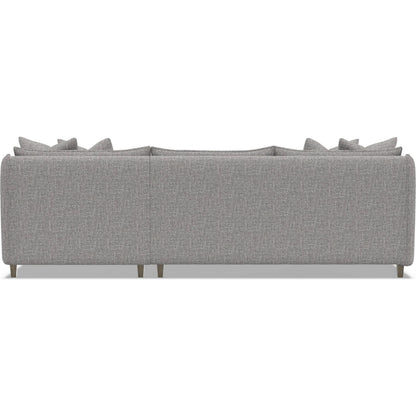 Joli 2-Piece Fabric Sectional by Bernhardt in wdf, 789 portobello. Made from unique in a unique style.