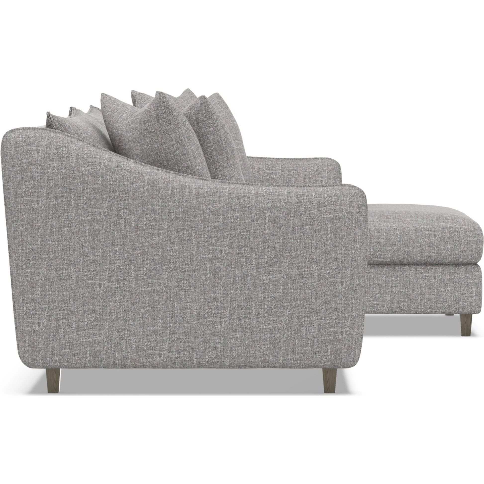 Joli 2-Piece Fabric Sectional by Bernhardt in wdf, 789 portobello. Made from unique in a unique style.