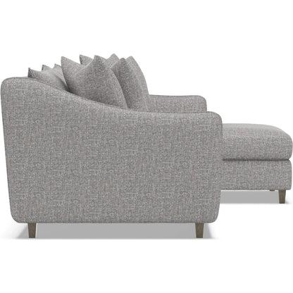 Joli 2-Piece Fabric Sectional by Bernhardt in wdf, 789 portobello. Made from unique in a unique style.