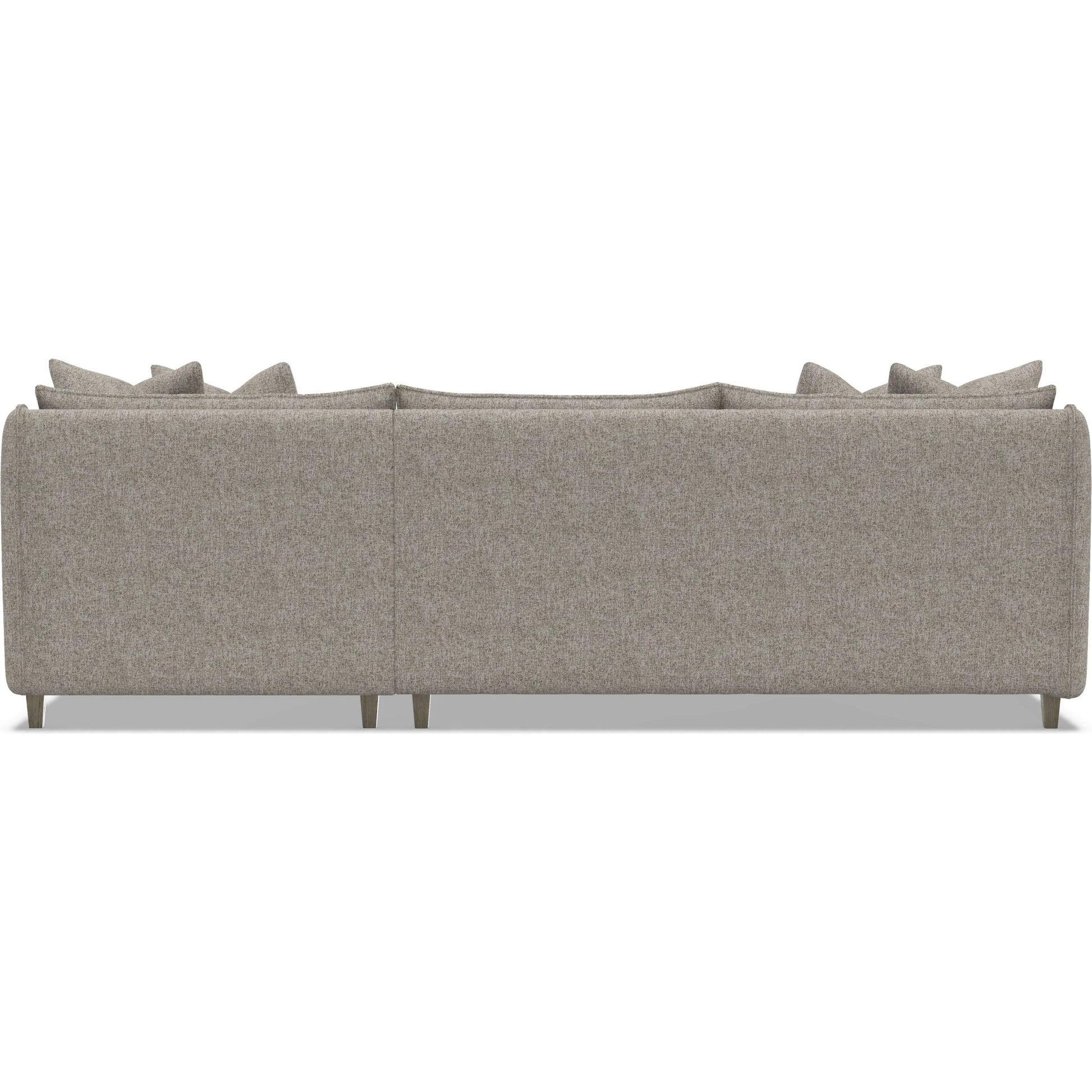 Joli 2-Piece Fabric Sectional by Bernhardt in wdf, 789 portobello. Made from unique in a unique style.