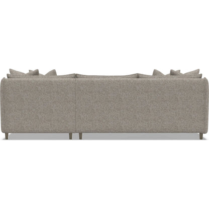 Joli 2-Piece Fabric Sectional by Bernhardt in wdf, 789 portobello. Made from unique in a unique style.