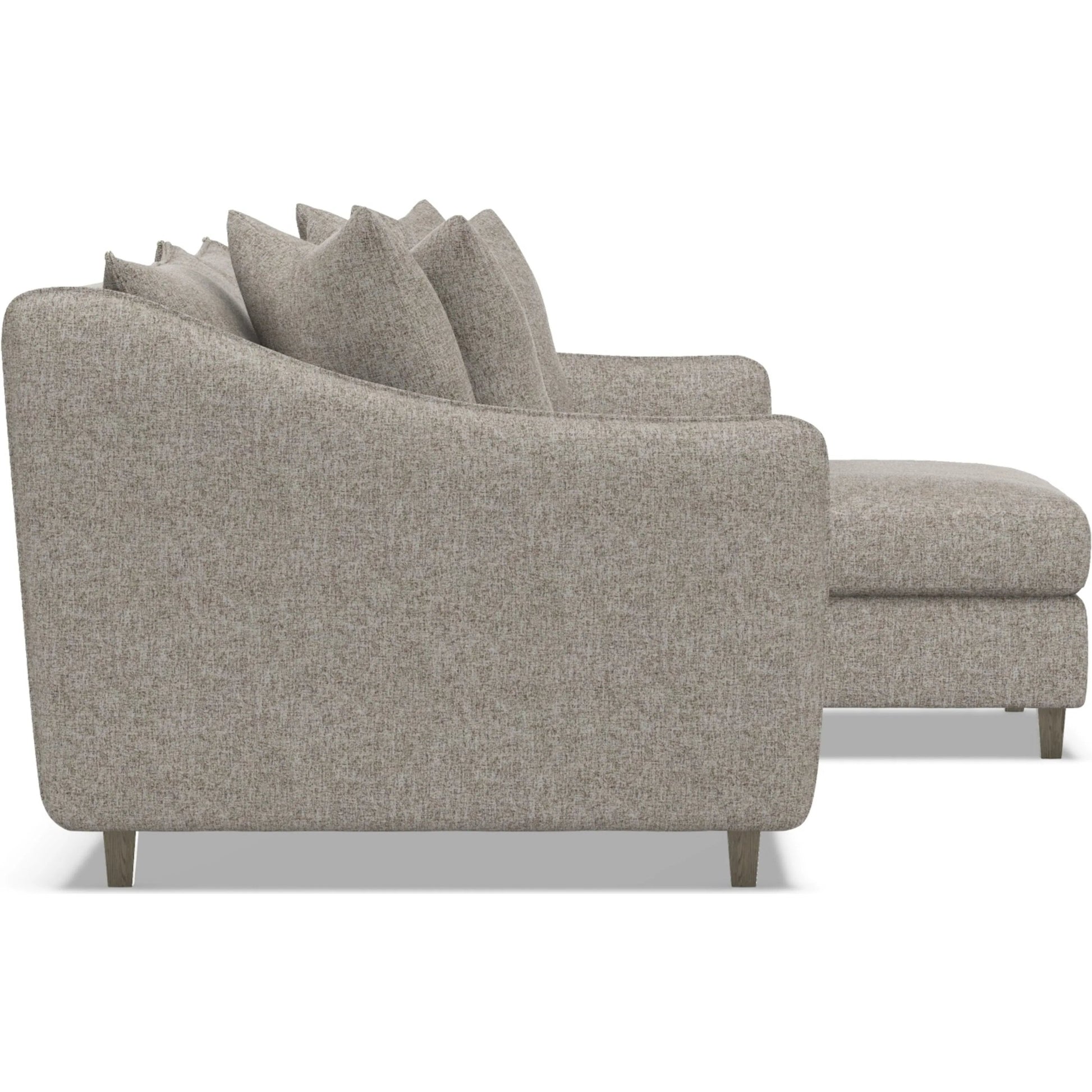 Joli 2-Piece Fabric Sectional by Bernhardt in wdf, 789 portobello. Made from unique in a unique style.