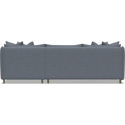 Joli 2-Piece Fabric Sectional by Bernhardt in wdf, 789 portobello. Made from unique in a unique style.