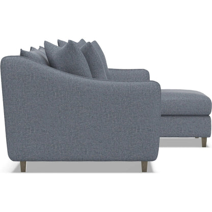 Joli 2-Piece Fabric Sectional by Bernhardt in wdf, 789 portobello. Made from unique in a unique style.