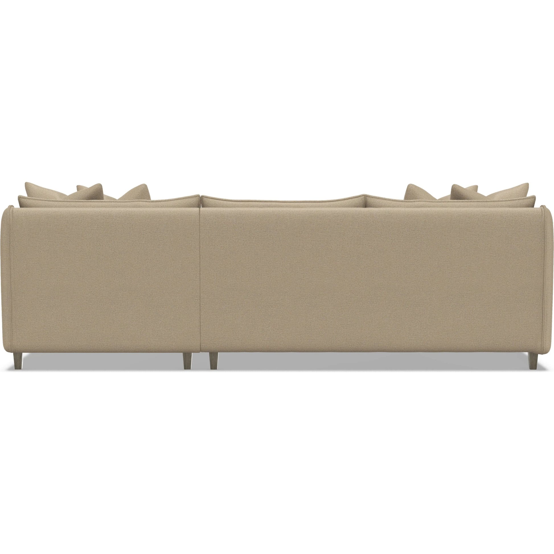 Joli 2-Piece Fabric Sectional by Bernhardt in wdf, 789 portobello. Made from unique in a unique style.