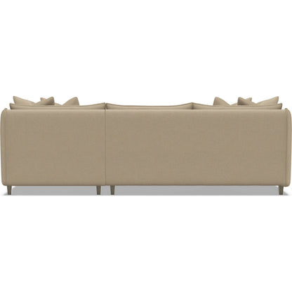 Joli 2-Piece Fabric Sectional by Bernhardt in wdf, 789 portobello. Made from unique in a unique style.