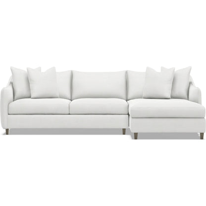 Joli 2-Piece Fabric Sectional by Bernhardt in wdf, 789 portobello. Made from unique in a unique style.