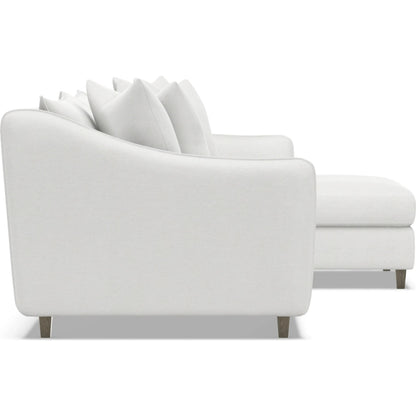 Joli 2-Piece Fabric Sectional by Bernhardt in wdf, 789 portobello. Made from unique in a unique style.