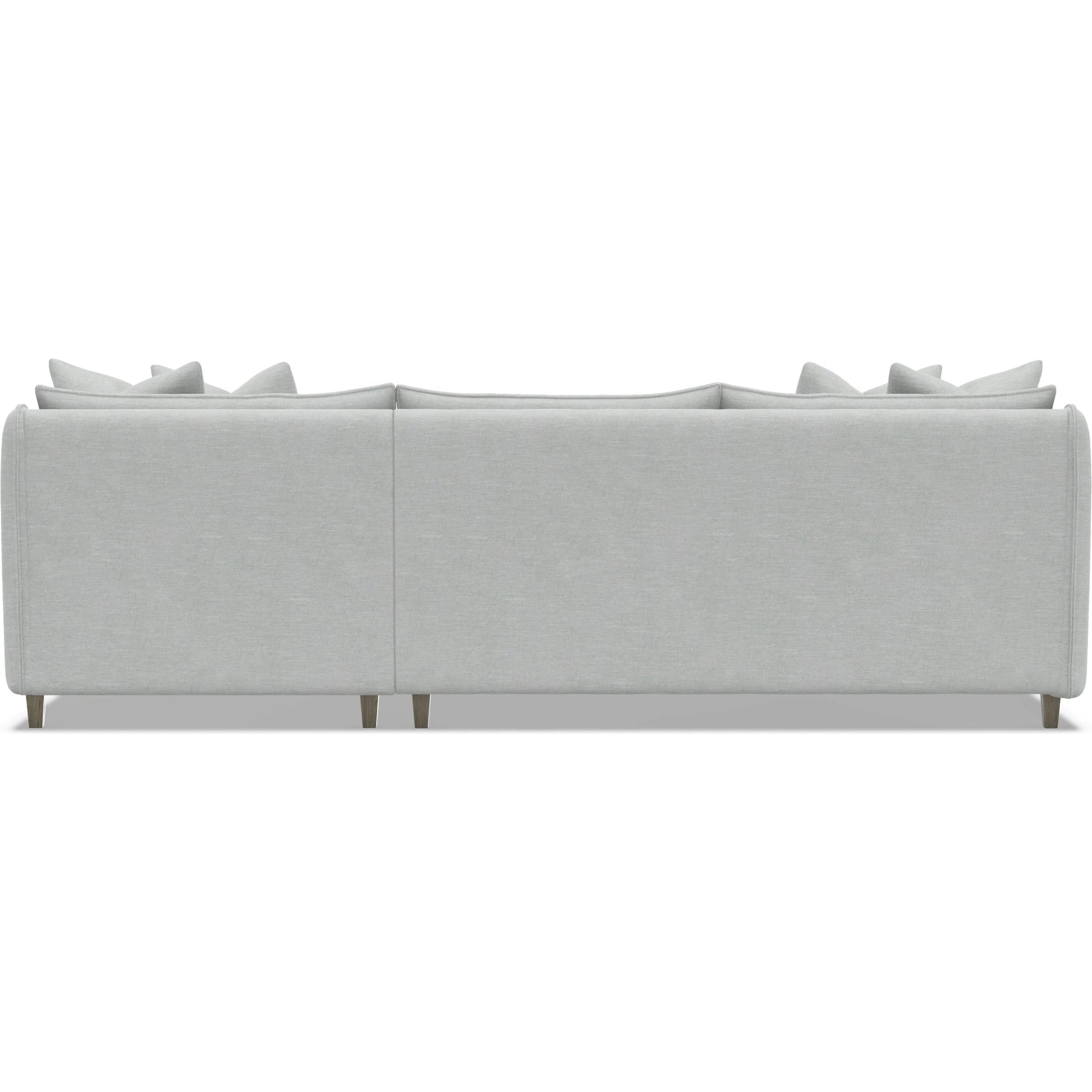 Joli 2-Piece Fabric Sectional by Bernhardt in wdf, 789 portobello. Made from unique in a unique style.
