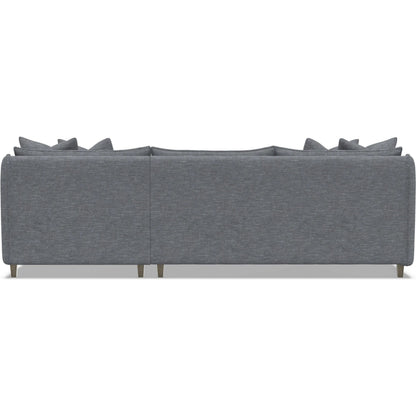 Joli 2-Piece Fabric Sectional by Bernhardt in wdf, 789 portobello. Made from unique in a unique style.