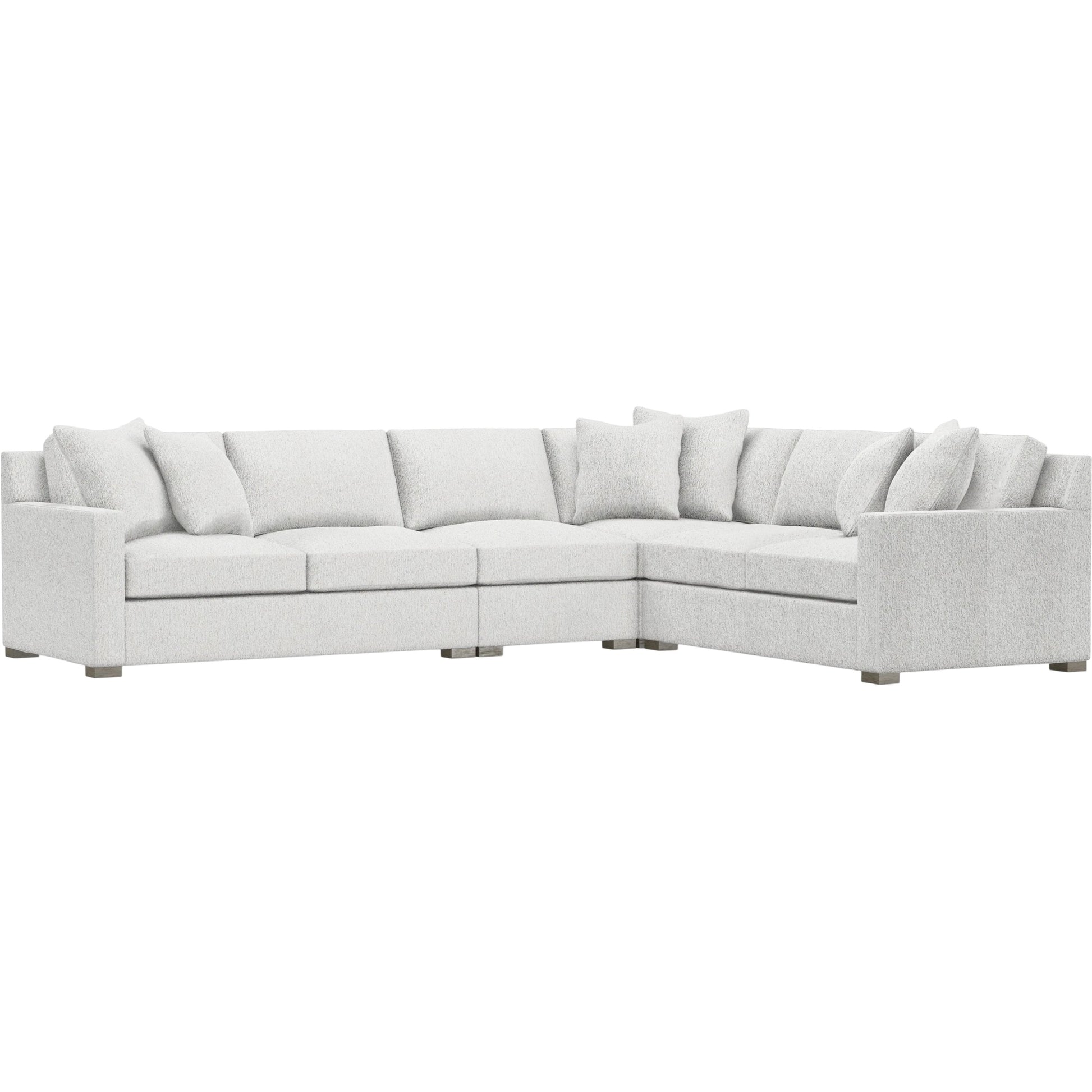 Kelsey 4-Piece Fabric Sectional by Bernhardt in wdf, 789 portobello. Made from unique in a unique style.