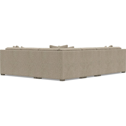 Kelsey 4-Piece Fabric Sectional by Bernhardt in wdf, 789 portobello. Made from unique in a unique style.