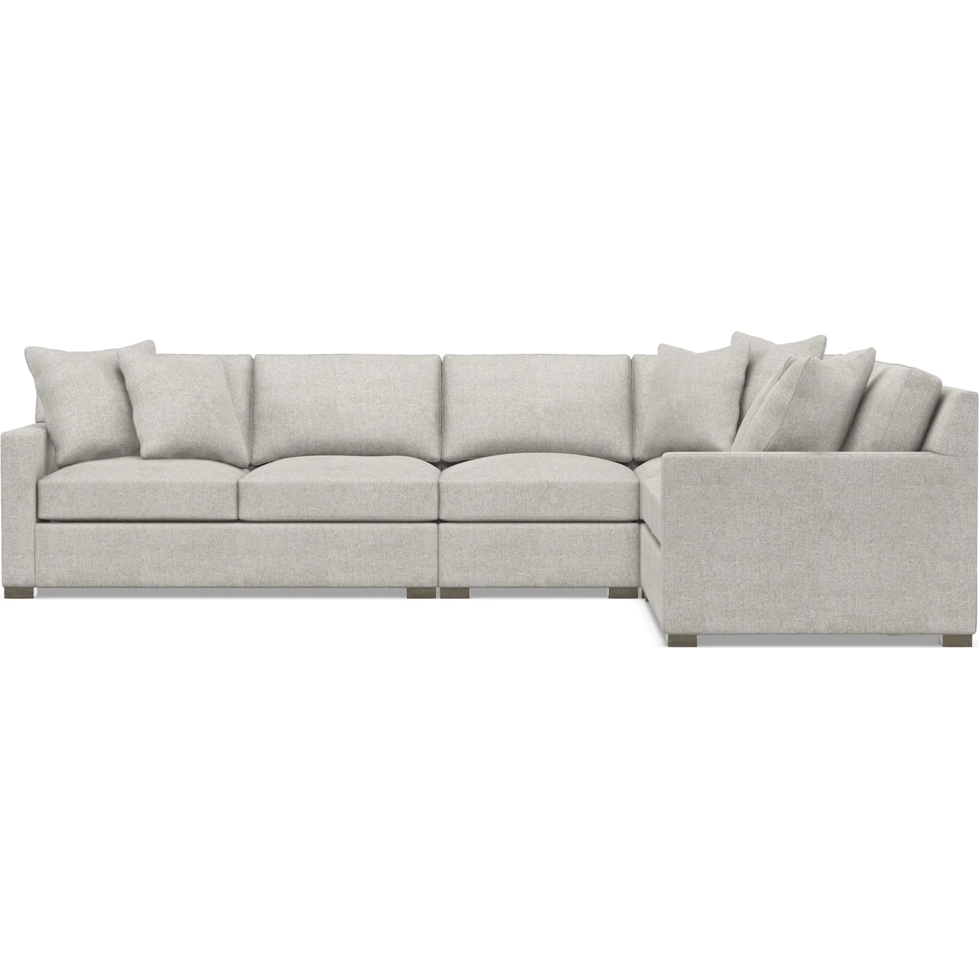 Kelsey 4-Piece Fabric Sectional by Bernhardt in wdf, 789 portobello. Made from unique in a unique style.