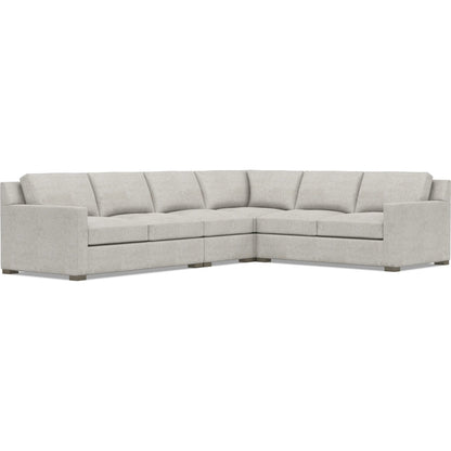 Kelsey 4-Piece Fabric Sectional by Bernhardt in wdf, 789 portobello. Made from unique in a unique style.