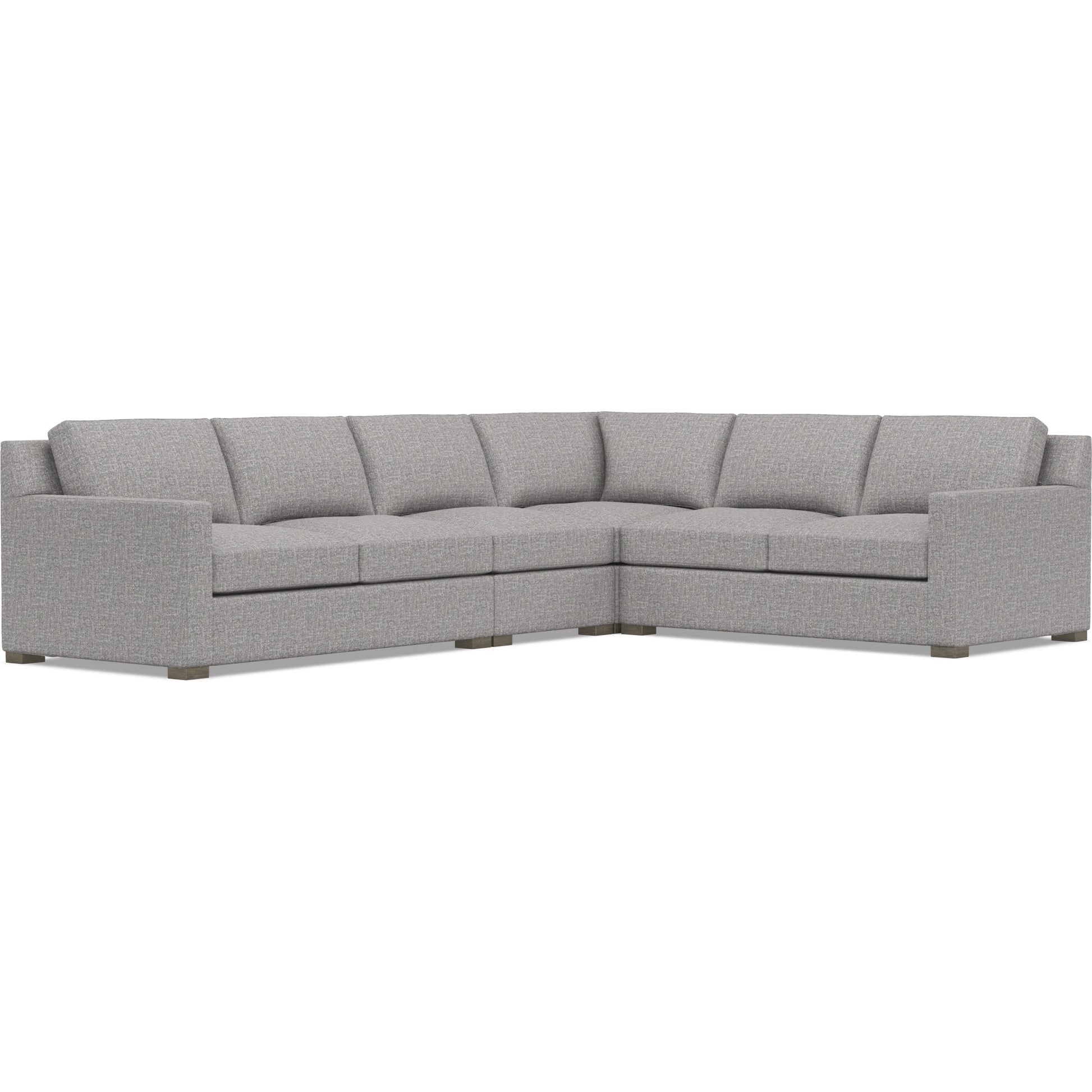Kelsey 4-Piece Fabric Sectional by Bernhardt in wdf, 789 portobello. Made from unique in a unique style.
