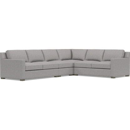 Kelsey 4-Piece Fabric Sectional by Bernhardt in wdf, 789 portobello. Made from unique in a unique style.
