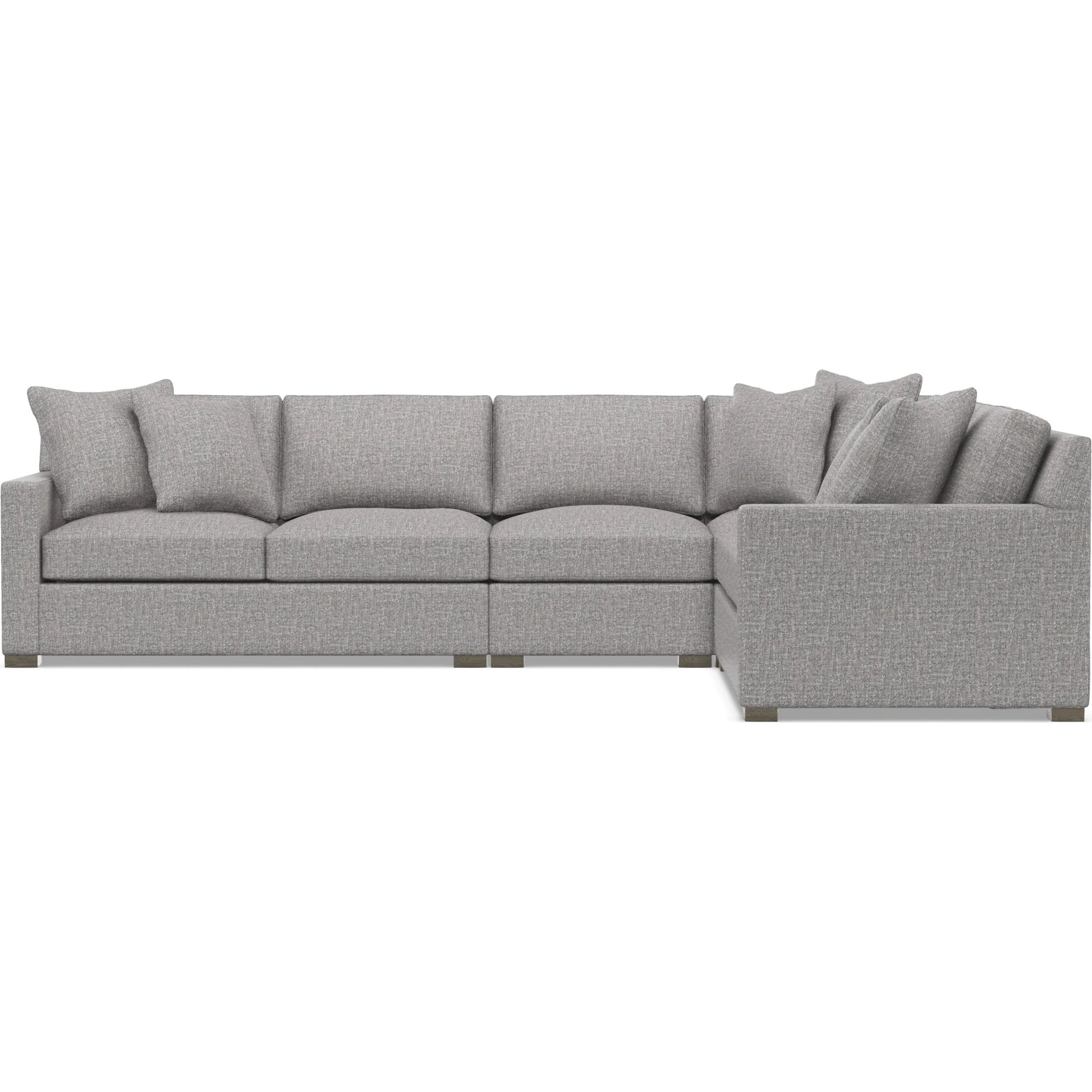 Kelsey 4-Piece Fabric Sectional by Bernhardt in wdf, 789 portobello. Made from unique in a unique style.