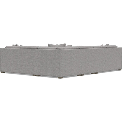 Kelsey 4-Piece Fabric Sectional by Bernhardt in wdf, 789 portobello. Made from unique in a unique style.