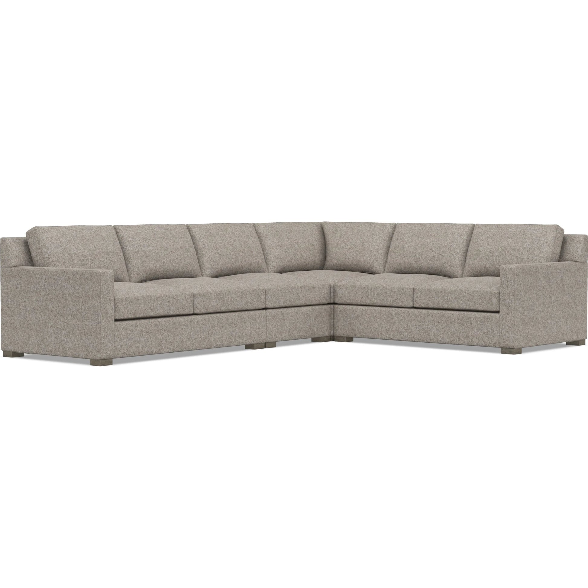 Kelsey 4-Piece Fabric Sectional by Bernhardt in wdf, 789 portobello. Made from unique in a unique style.