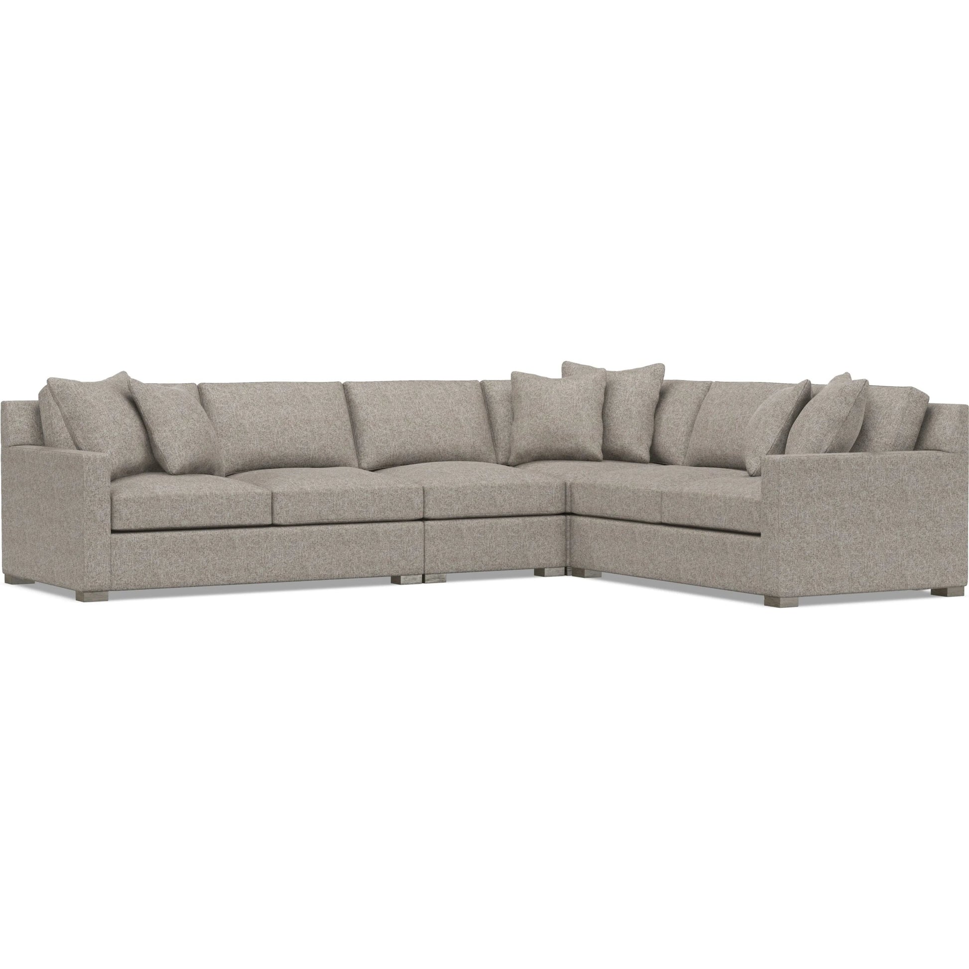 Kelsey 4-Piece Fabric Sectional by Bernhardt in wdf, 789 portobello. Made from unique in a unique style.