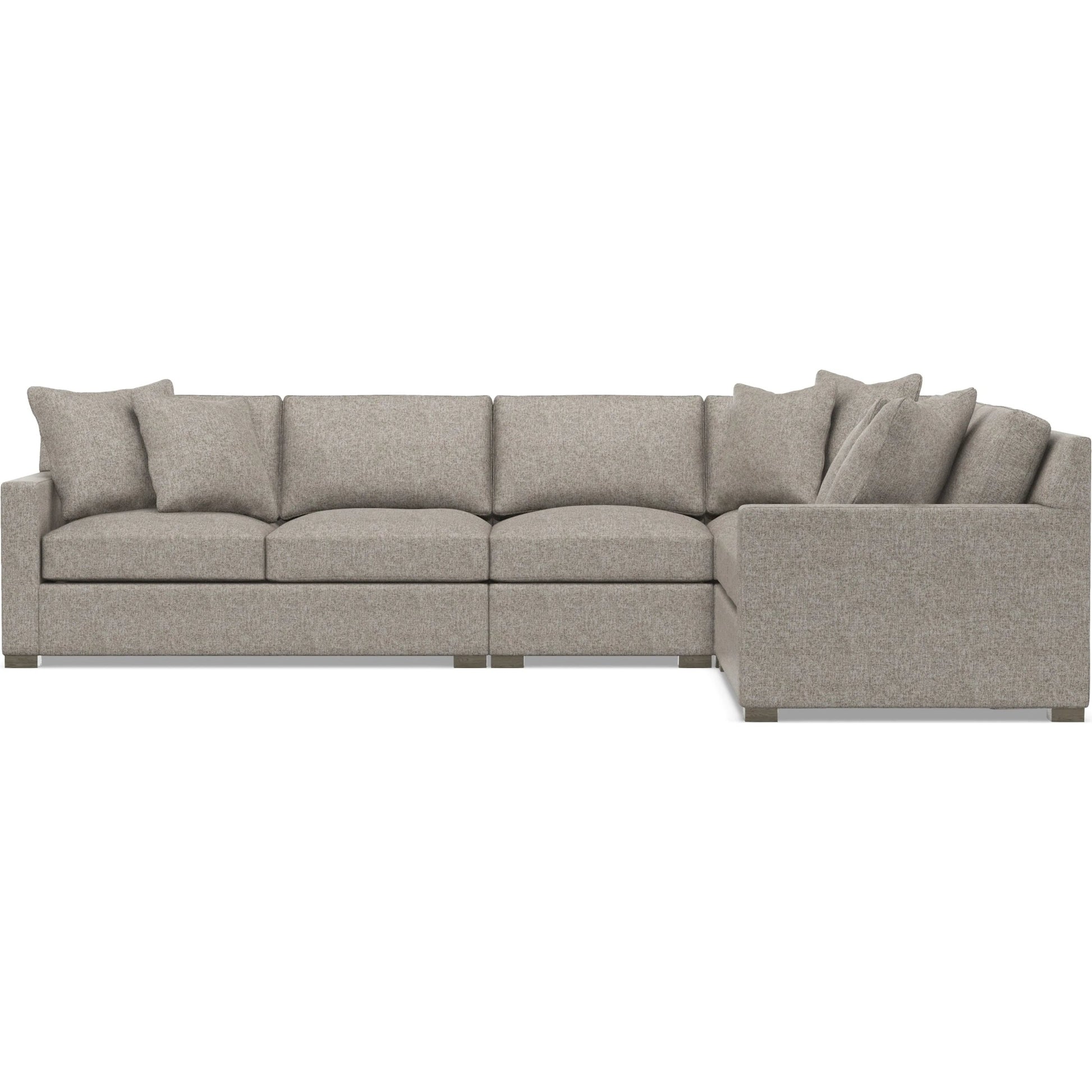Kelsey 4-Piece Fabric Sectional by Bernhardt in wdf, 789 portobello. Made from unique in a unique style.