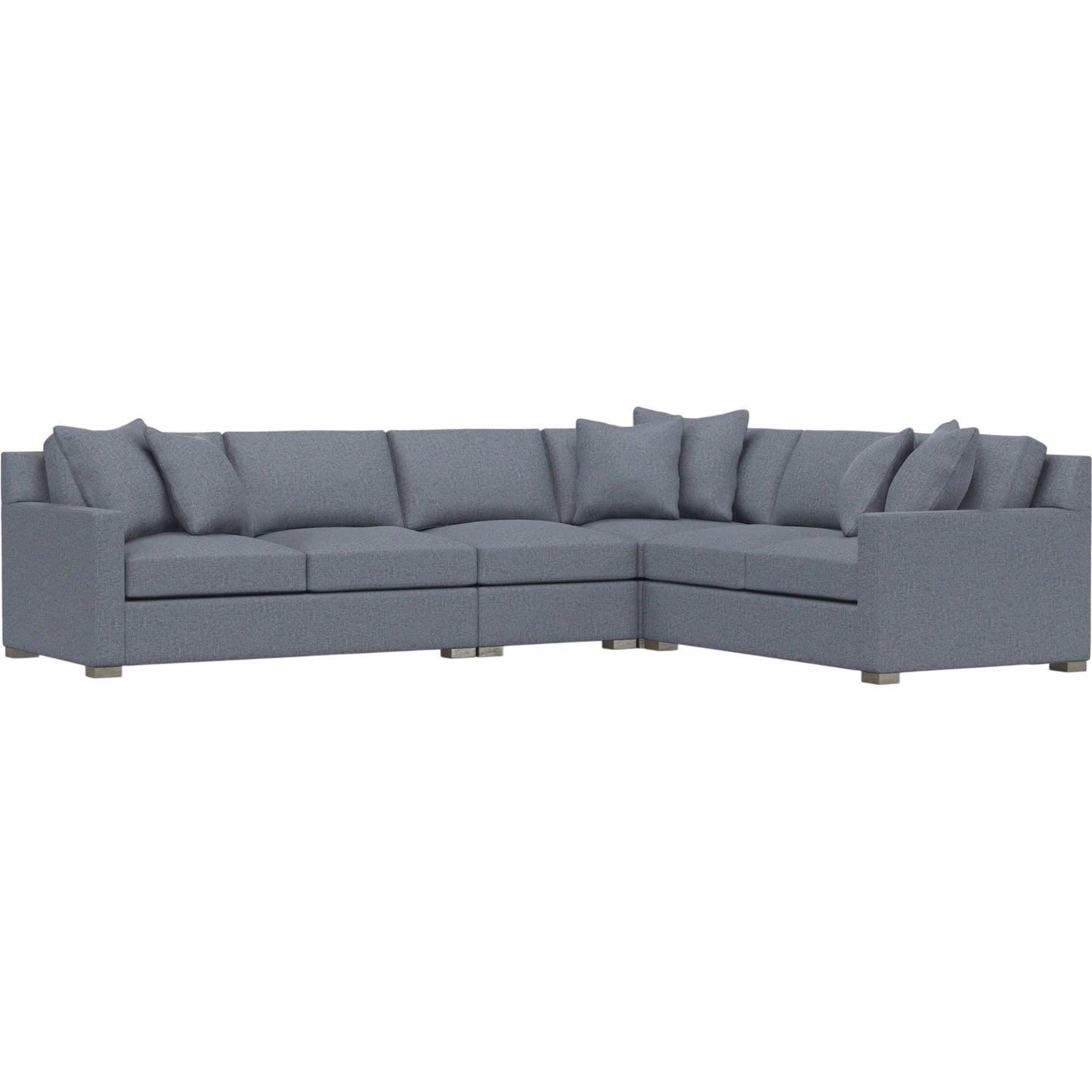 030 SI-2634455 | Primary Silo | Kelsey 4-Piece Fabric Sectional by Bernhardt in wdf, 789 portobello. Made from unique in a unique style.