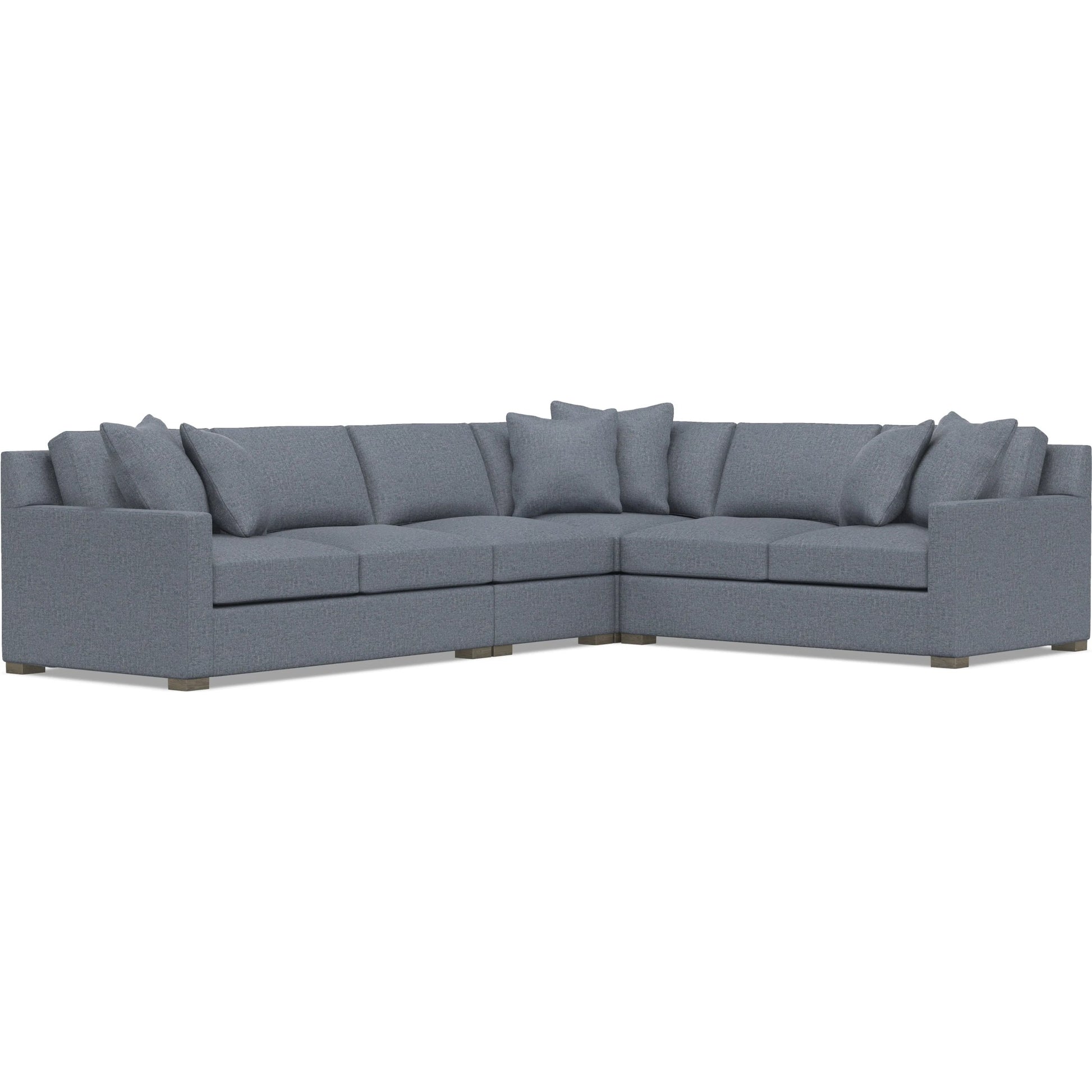 Kelsey 4-Piece Fabric Sectional by Bernhardt in wdf, 789 portobello. Made from unique in a unique style.