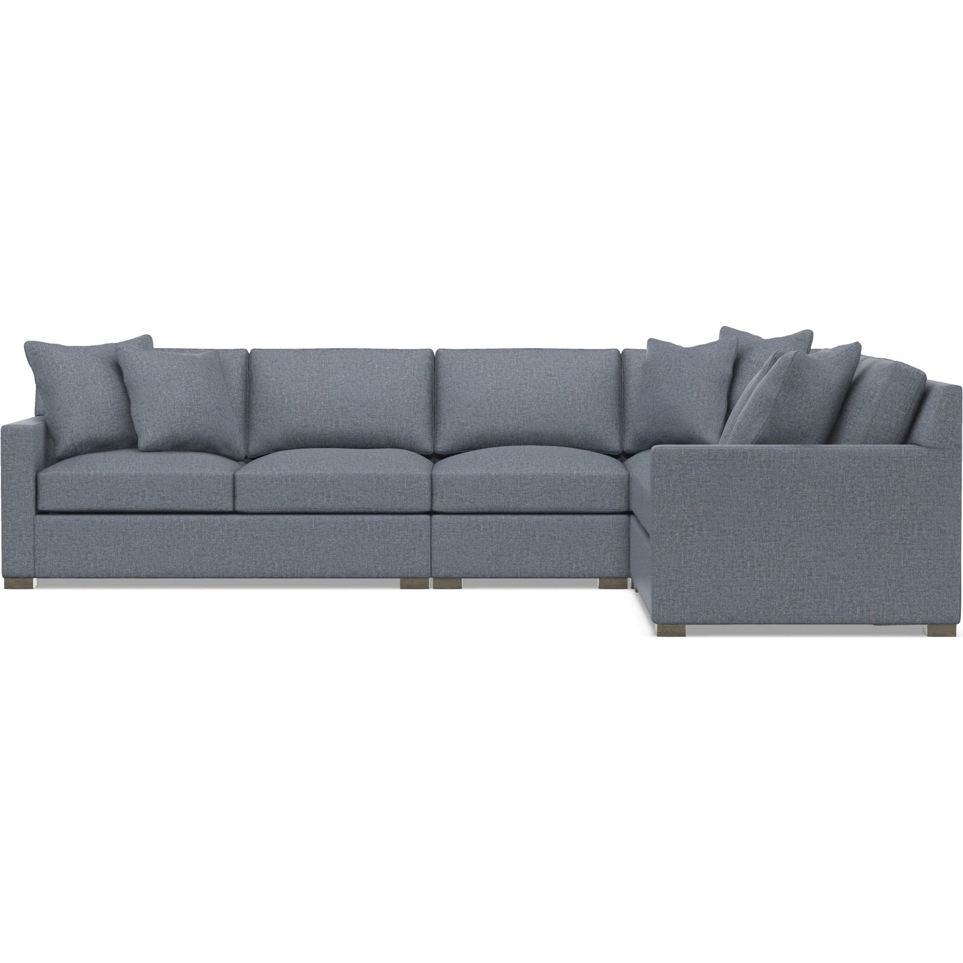 Kelsey 4-Piece Fabric Sectional by Bernhardt in wdf, 789 portobello. Made from unique in a unique style.