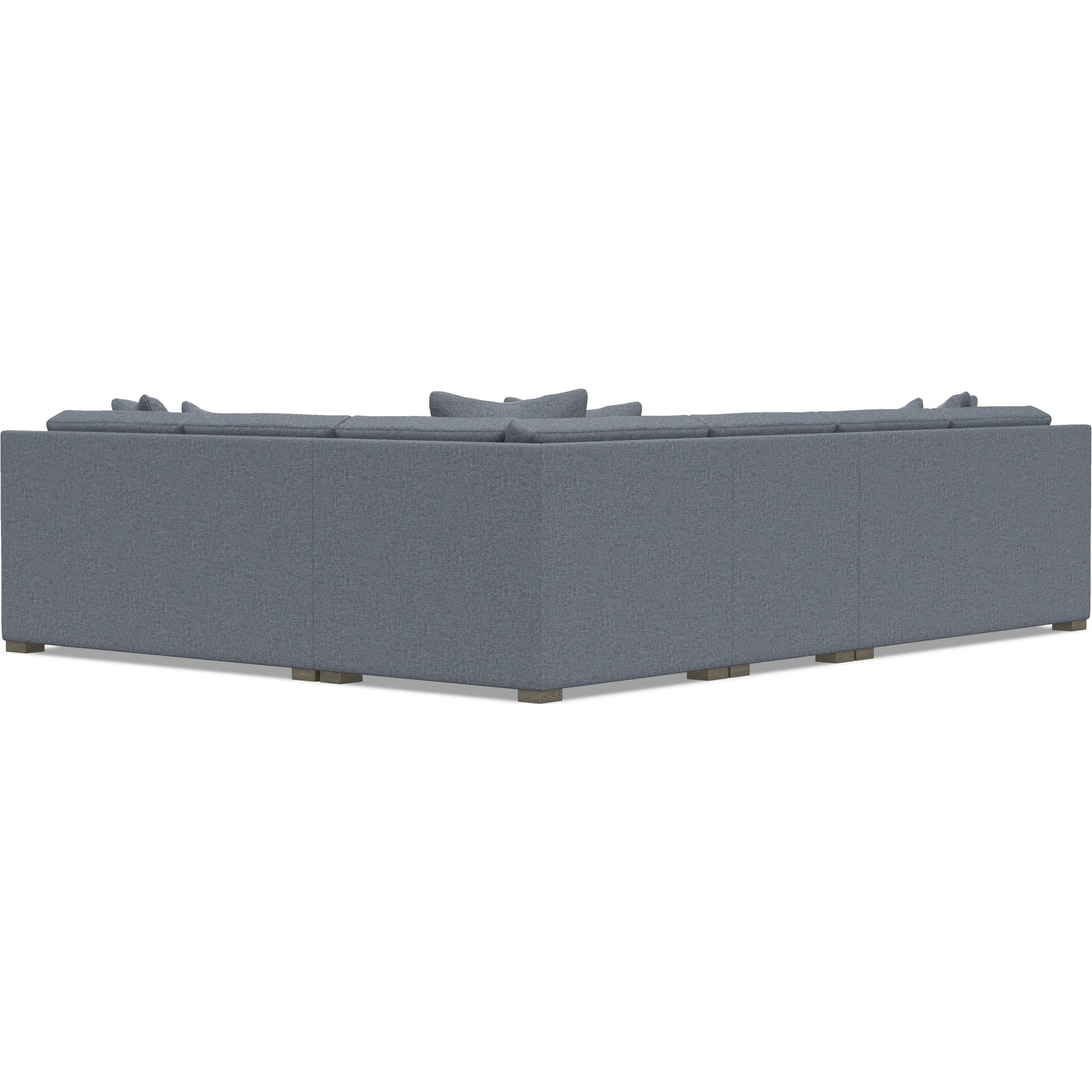 Kelsey 4-Piece Fabric Sectional by Bernhardt in wdf, 789 portobello. Made from unique in a unique style.